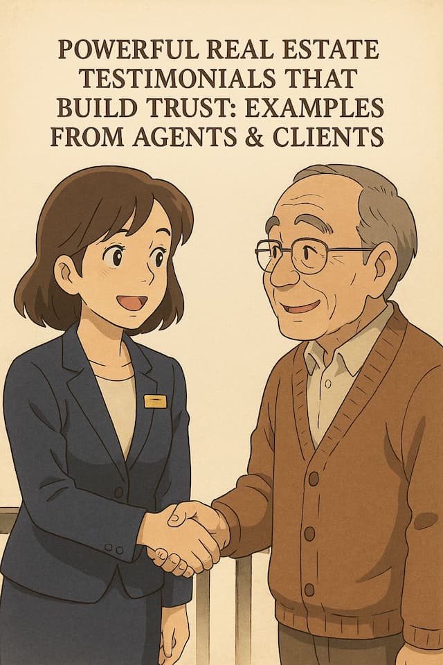 Powerful Real Estate Testimonials That Build Trust with Examples from Agents & Clients 2025 | Blog